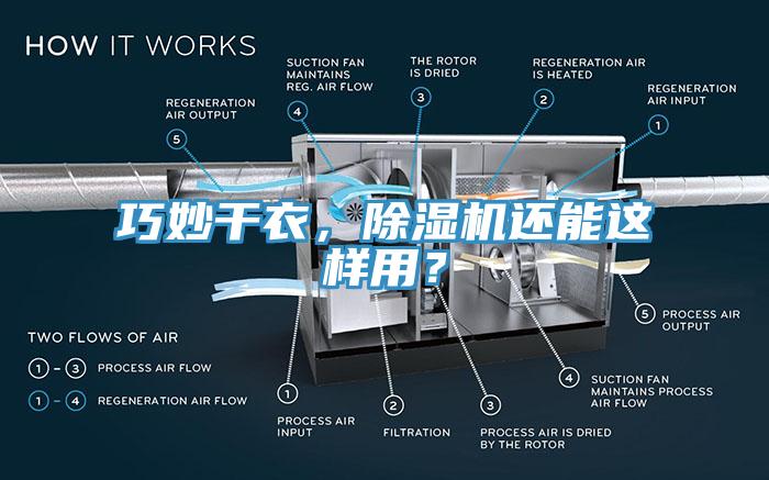 巧妙干衣，除濕機(jī)還能這樣用？