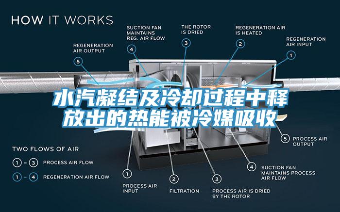 水汽凝結(jié)及冷卻過程中釋放出的熱能被冷媒吸收