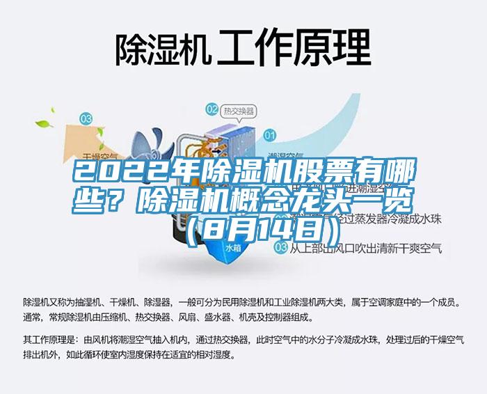 2022年除濕機(jī)股票有哪些？除濕機(jī)概念龍頭一覽（8月14日）