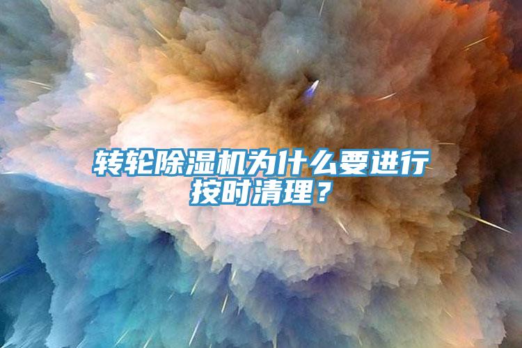 轉(zhuǎn)輪除濕機為什么要進行按時清理？