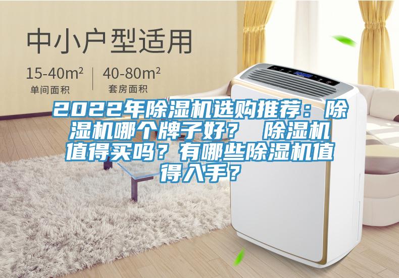 2022年除濕機(jī)選購(gòu)?fù)扑]：除濕機(jī)哪個(gè)牌子好？ 除濕機(jī)值得買嗎？有哪些除濕機(jī)值得入手？