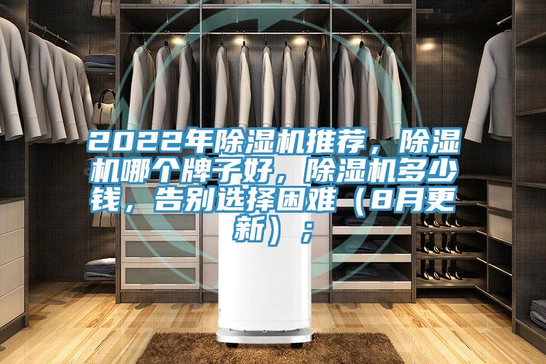 2022年除濕機推薦，除濕機哪個牌子好，除濕機多少錢，告別選擇困難（8月更新）；