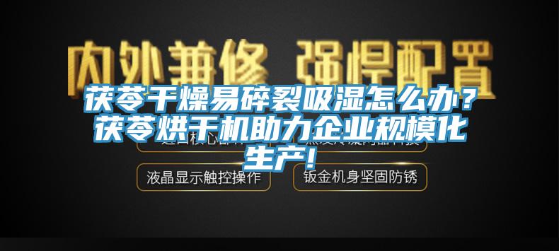 茯苓干燥易碎裂吸濕怎么辦？茯苓烘干機(jī)助力企業(yè)規(guī)?；a(chǎn)!