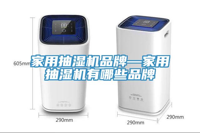 家用抽濕機(jī)品牌—家用抽濕機(jī)有哪些品牌