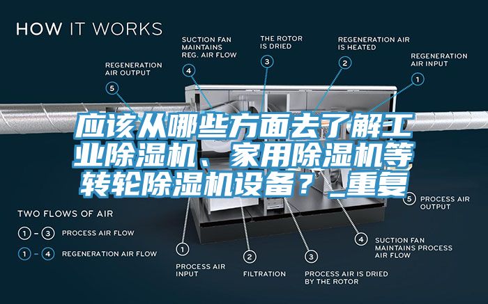 應(yīng)該從哪些方面去了解工業(yè)除濕機(jī)、家用除濕機(jī)等轉(zhuǎn)輪除濕機(jī)設(shè)備？_重復(fù)